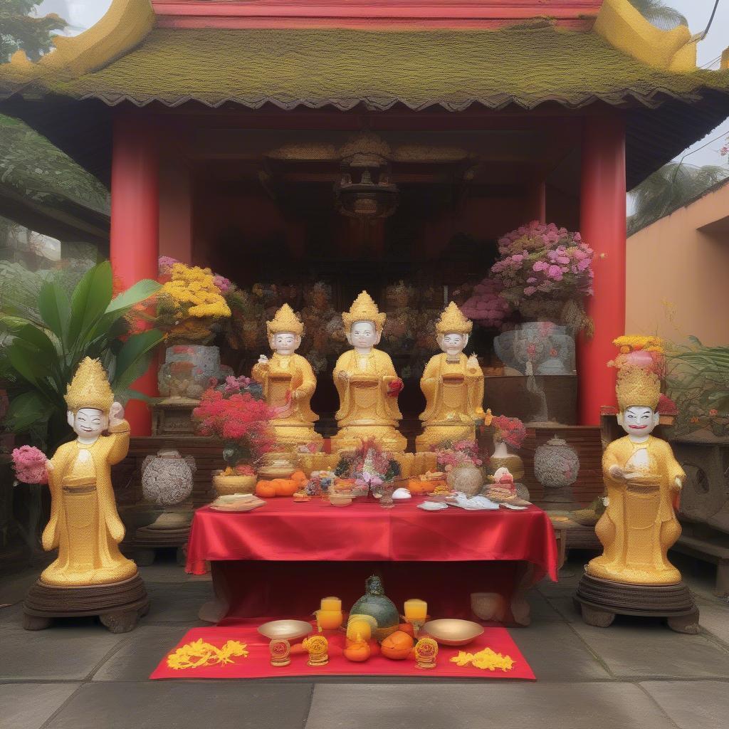 Bài Khấn Ông Địa Thần Tài: Lời Nguyện Thành Tâm Cho May Mắn Tài Lộc