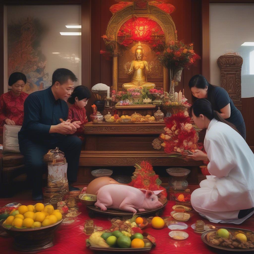 Bài Văn Cúng Vía Thần Tài Chuẩn Nhất