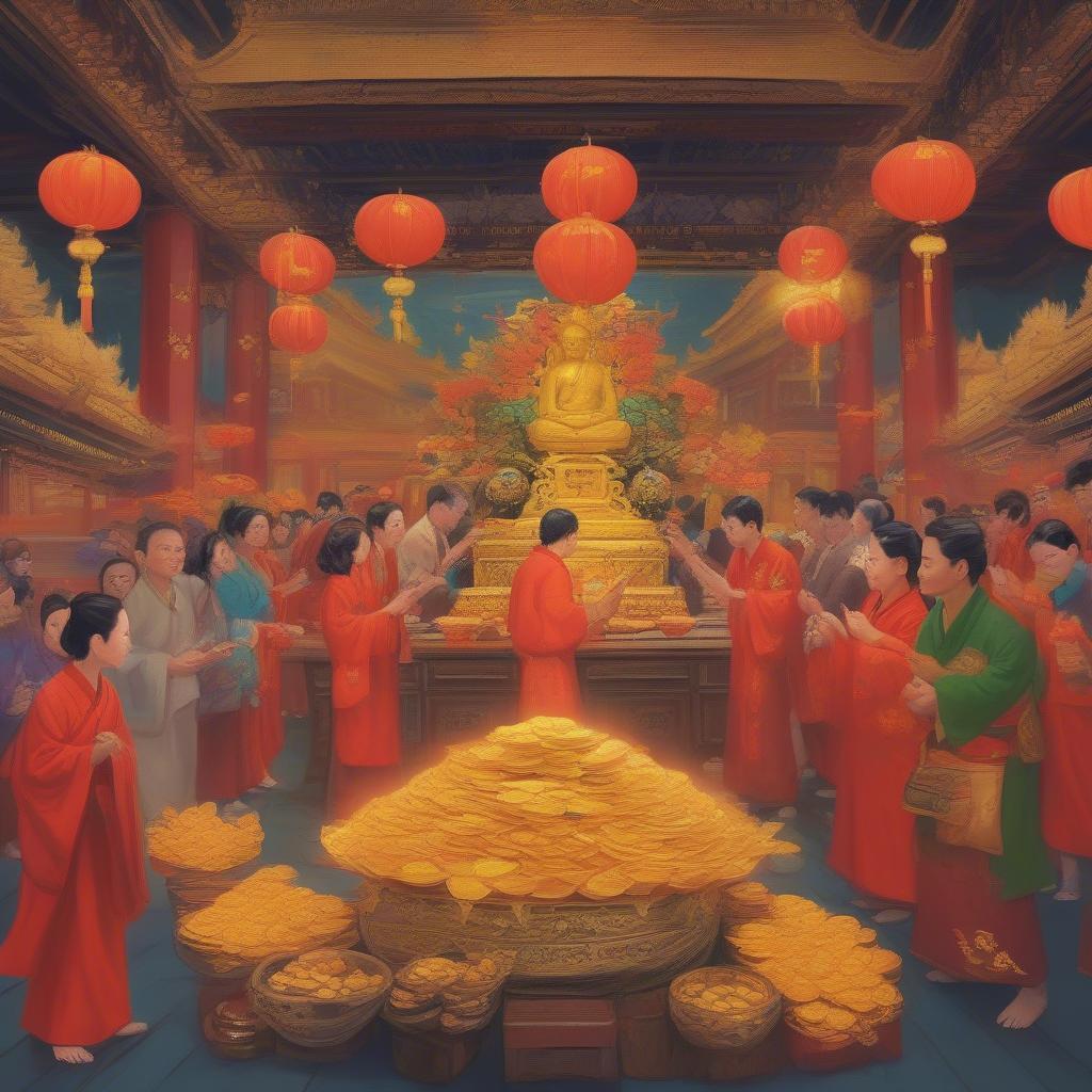 Vía Thần Tài Mùng 9: Cầu Tài Lộc, May Mắn Đầu Năm