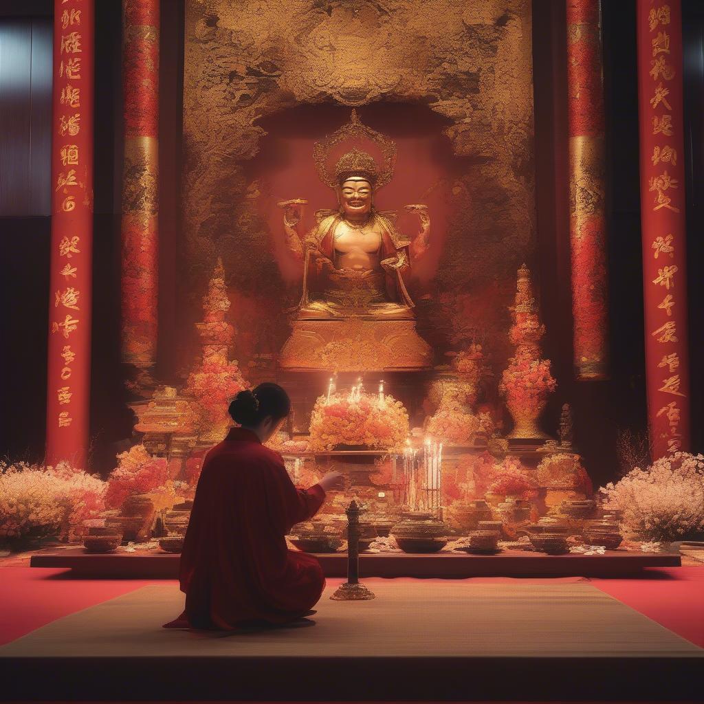Nghi thức bài cúng thần tài mùng 10