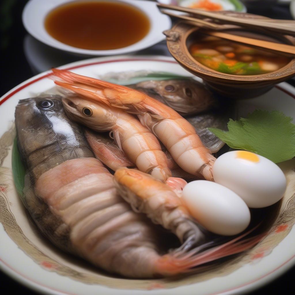 Bộ Tam Sên Và Cá Lóc Nướng