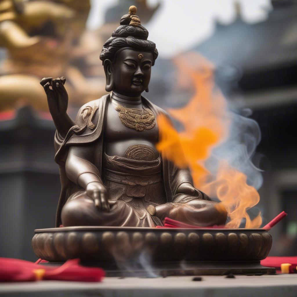 Lưu ý khi thắp hương thần tài