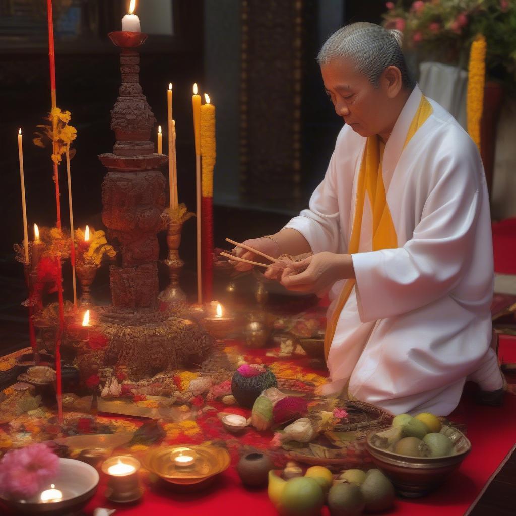 Nghi thức cúng Thần Tài đúng cách