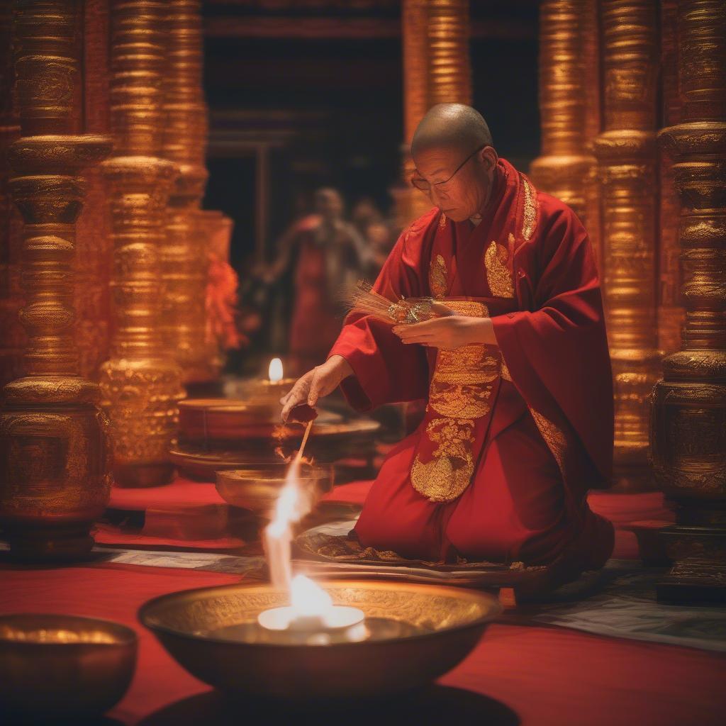 Nghi thức cúng vía Thần Tài